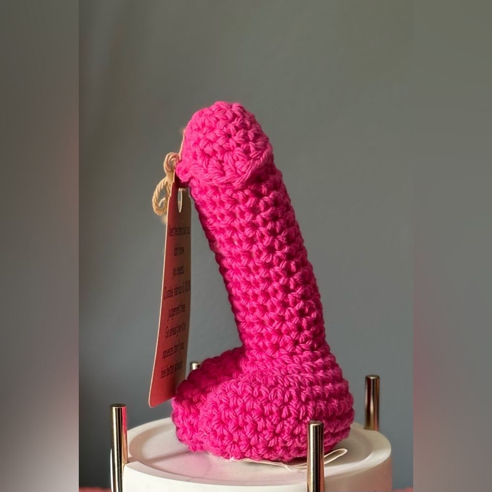 Handmade Crochet Emotional Support Peen